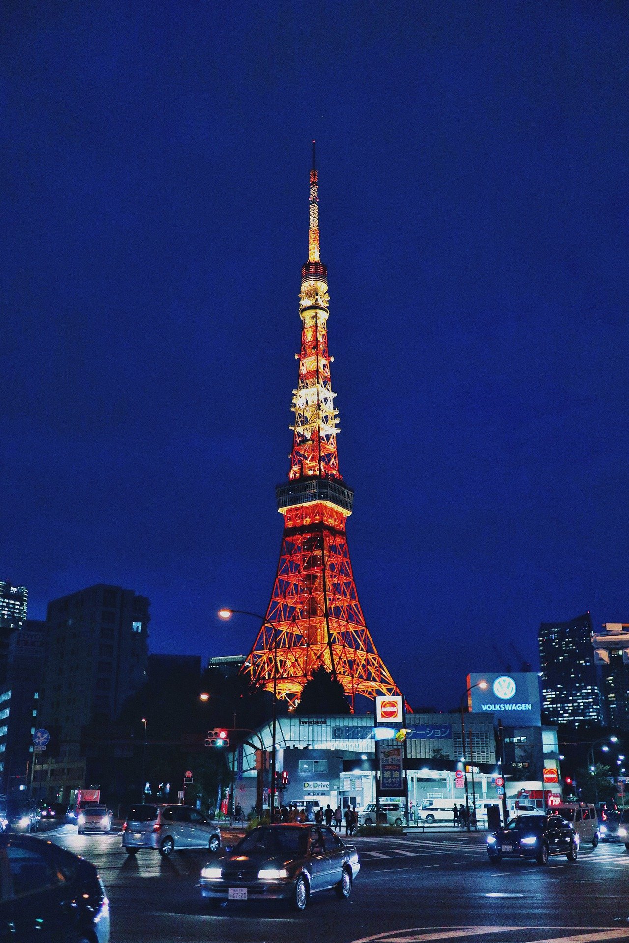 東京タワーの夜景